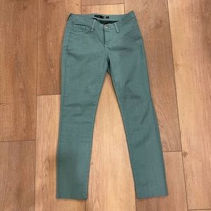 Hidden Jeans Low Rise Skinny Jean in Teal